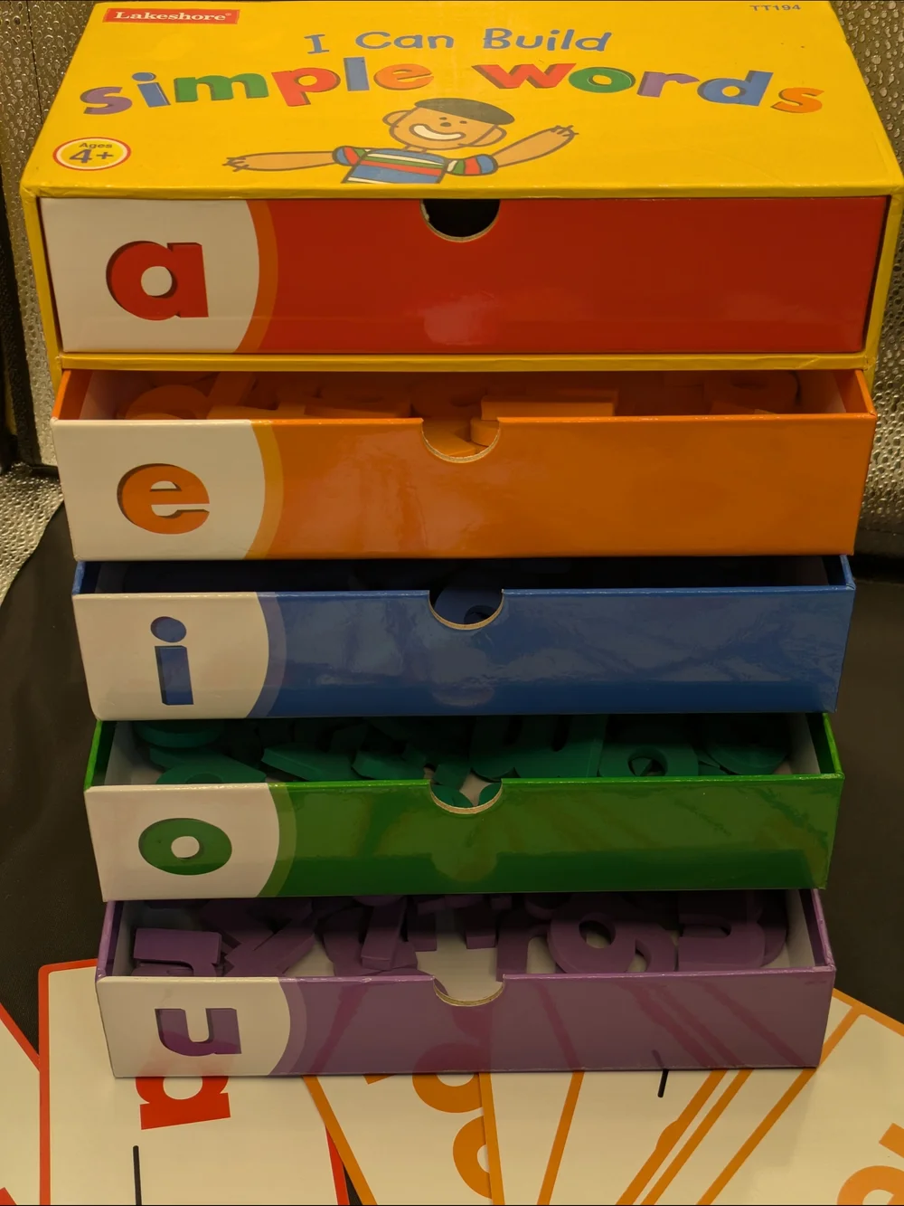 I Can Build Simple Words Kids Learning Game - Yellow